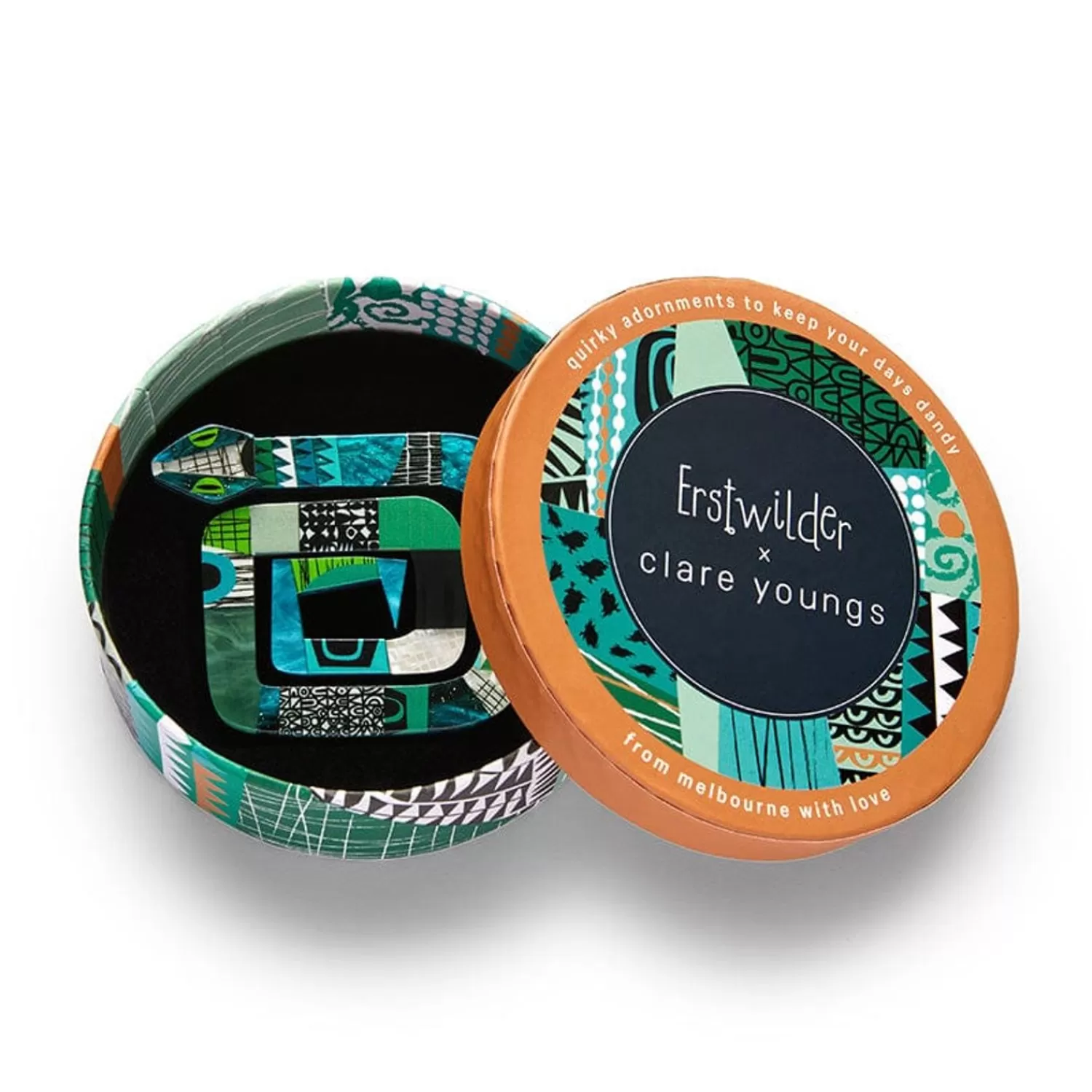 a_snake_named_hiss_brooch_4.webp A Snake Named Hiss Brooch*Erstwilder Online