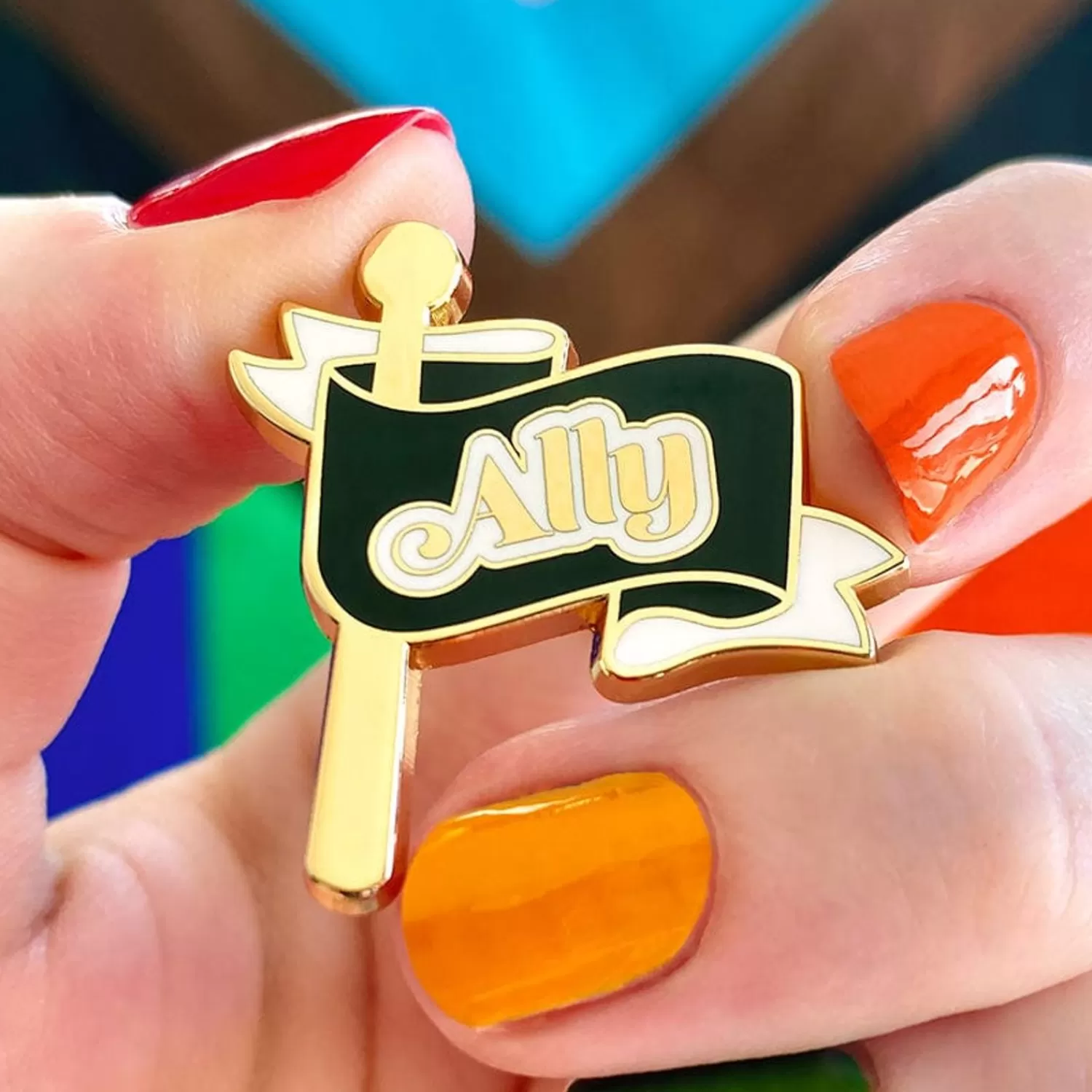 Ally Enamel Pin*Erstwilder Sale