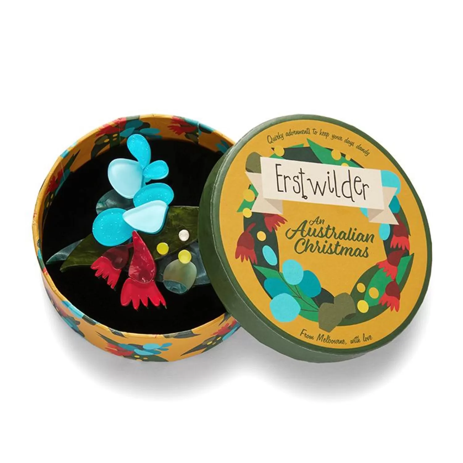 christmas_hollydays_brooch_2.webp Christmas Holly-Days Brooch*Erstwilder Cheap