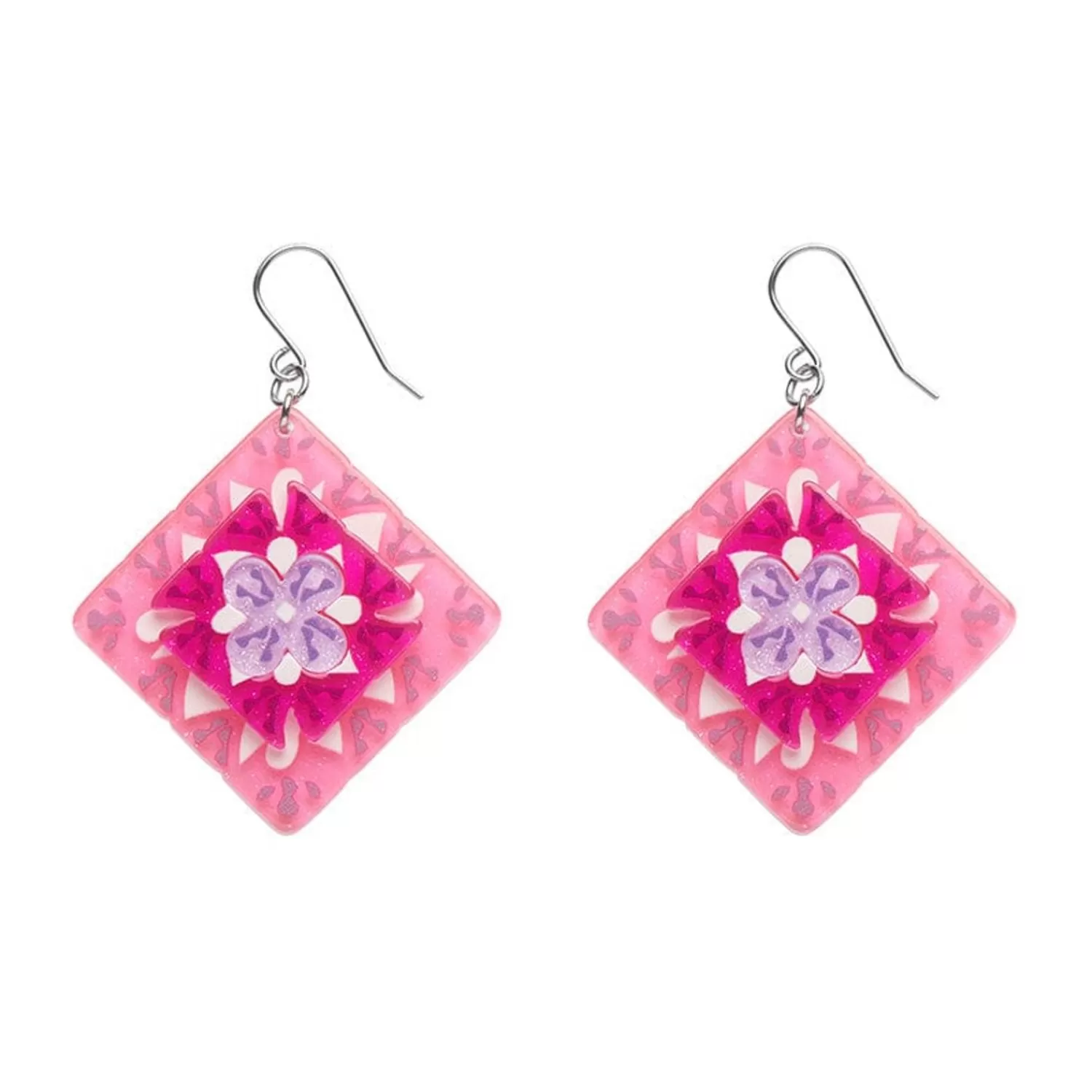 Cosy Comfort Earrings - Pink*Erstwilder Hot