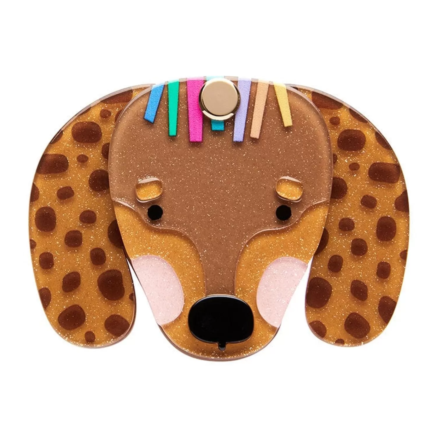 darcy_the_dachshund_mirror_compact_2.webp Darcy The Dachshund Mirror Compact*Erstwilder Shop