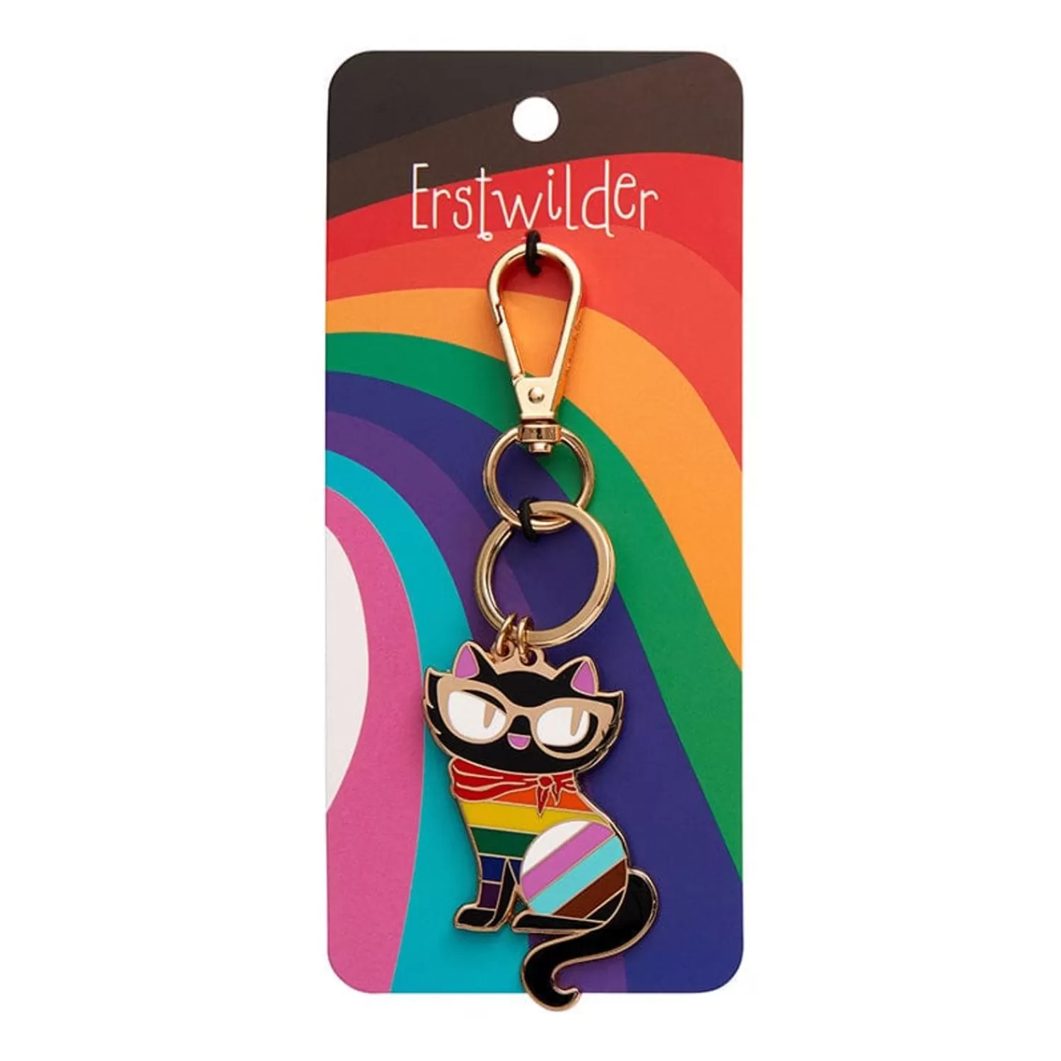 elissa_the_rainbow_cat_enamel_key_ring_2.webp Elissa The Rainbow Cat Enamel Key Ring*Erstwilder Discount