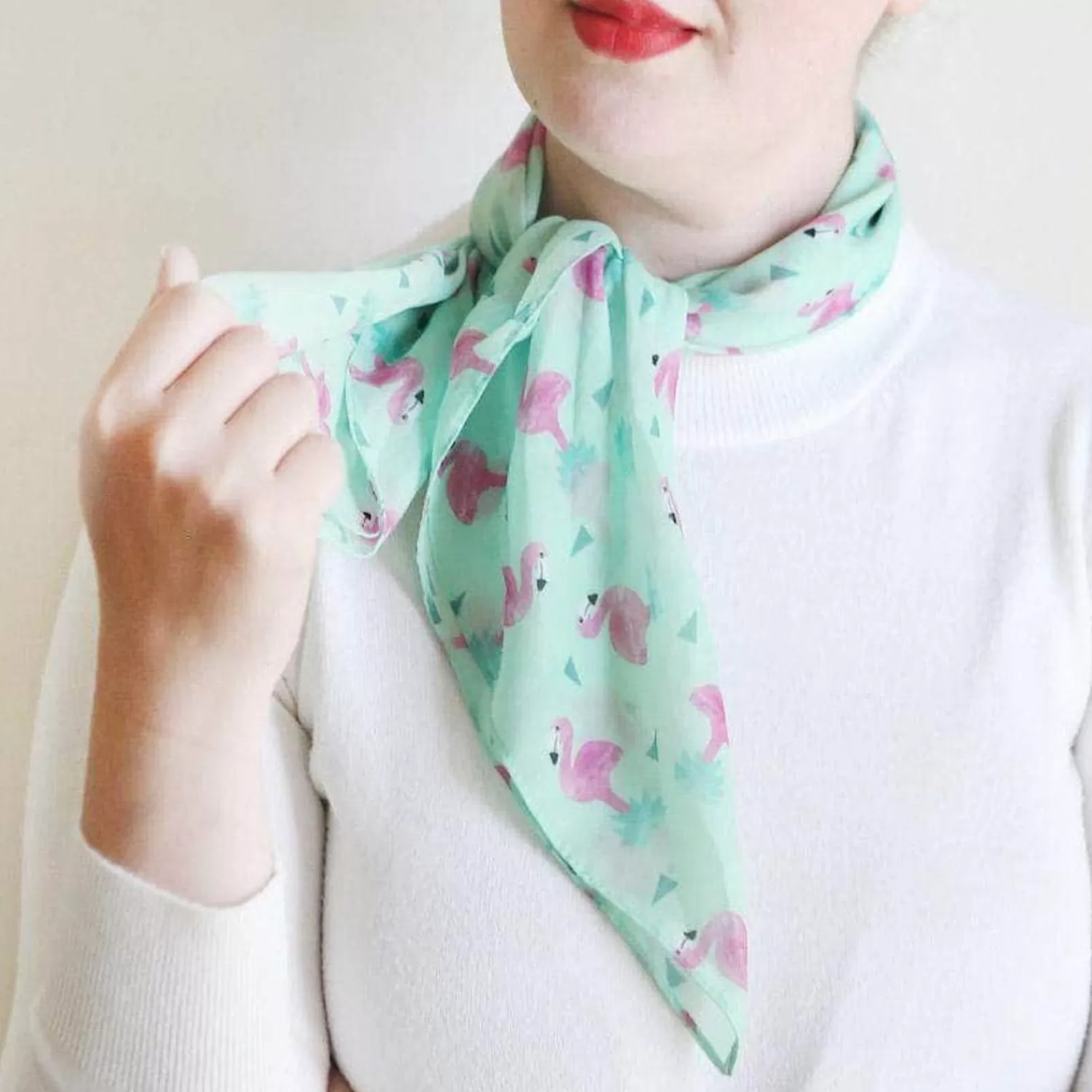 flamboyant_flamingo_funk_head_scarf_3.webp Flamboyant Flamingo Funk Head Scarf*Erstwilder Cheap