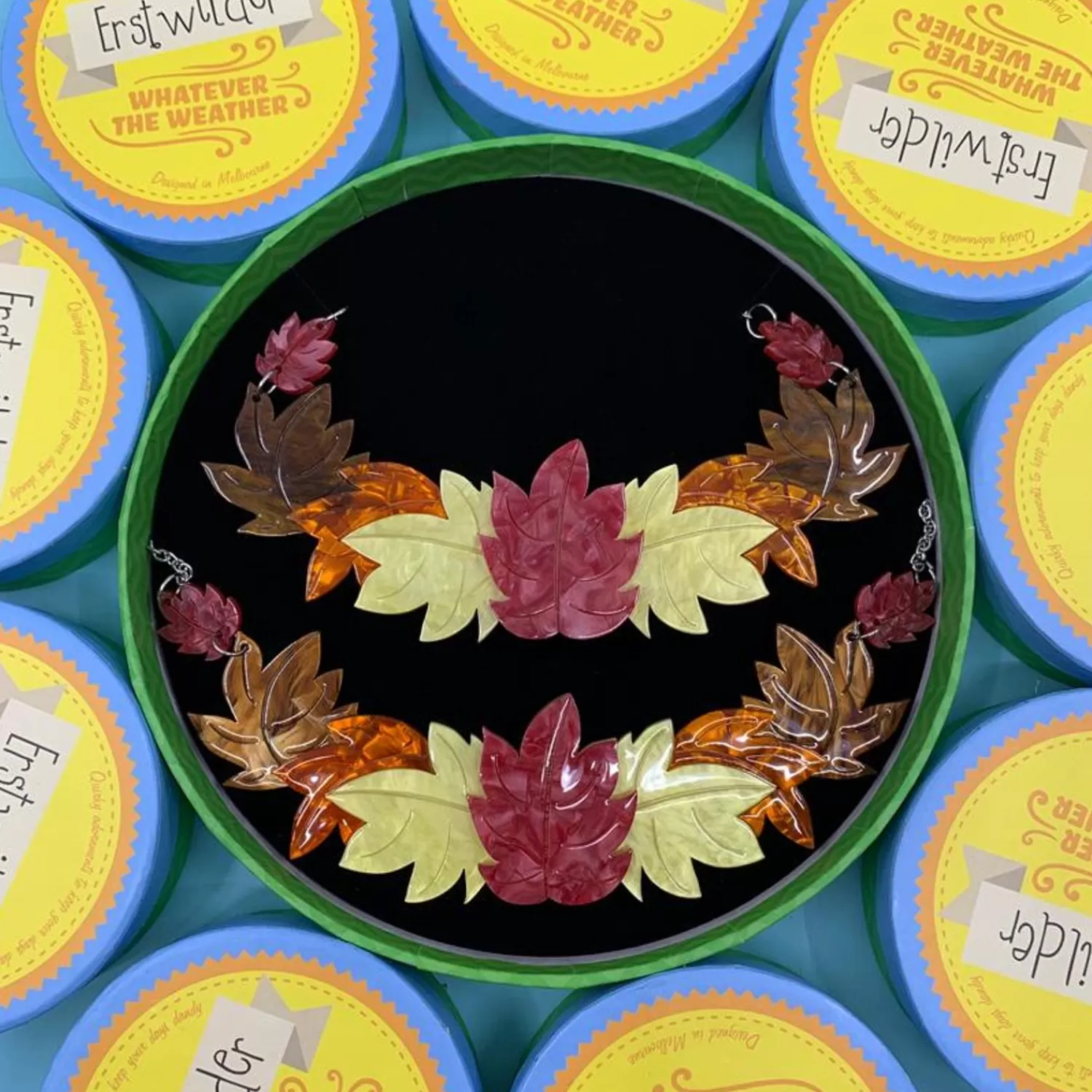 foliage_follies_necklace_2.webp Foliage Follies Necklace*Erstwilder Clearance