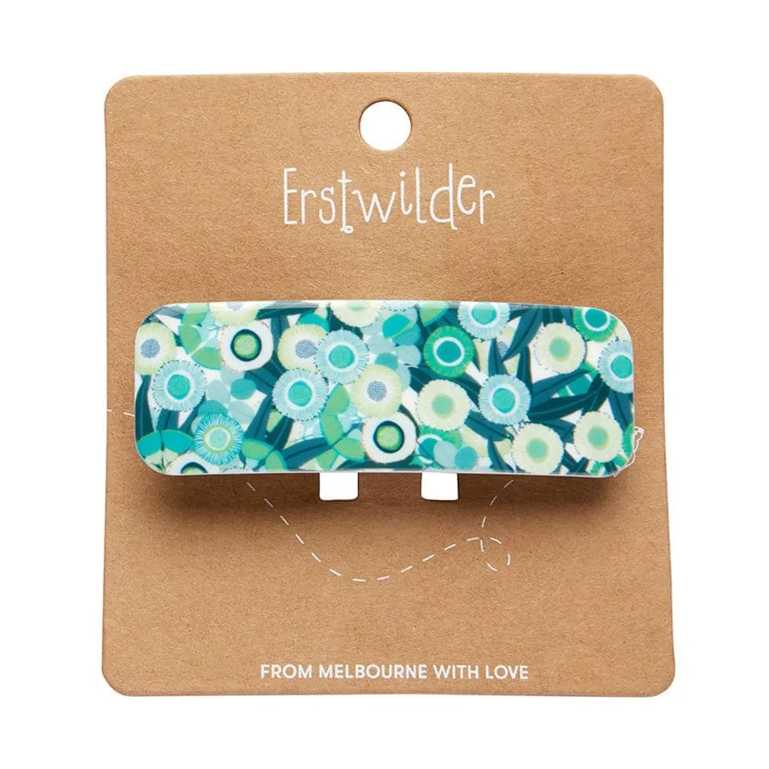 green_gum_hair_clip_barrette_2.webp Green Gum Hair Clip Barrette*Erstwilder New