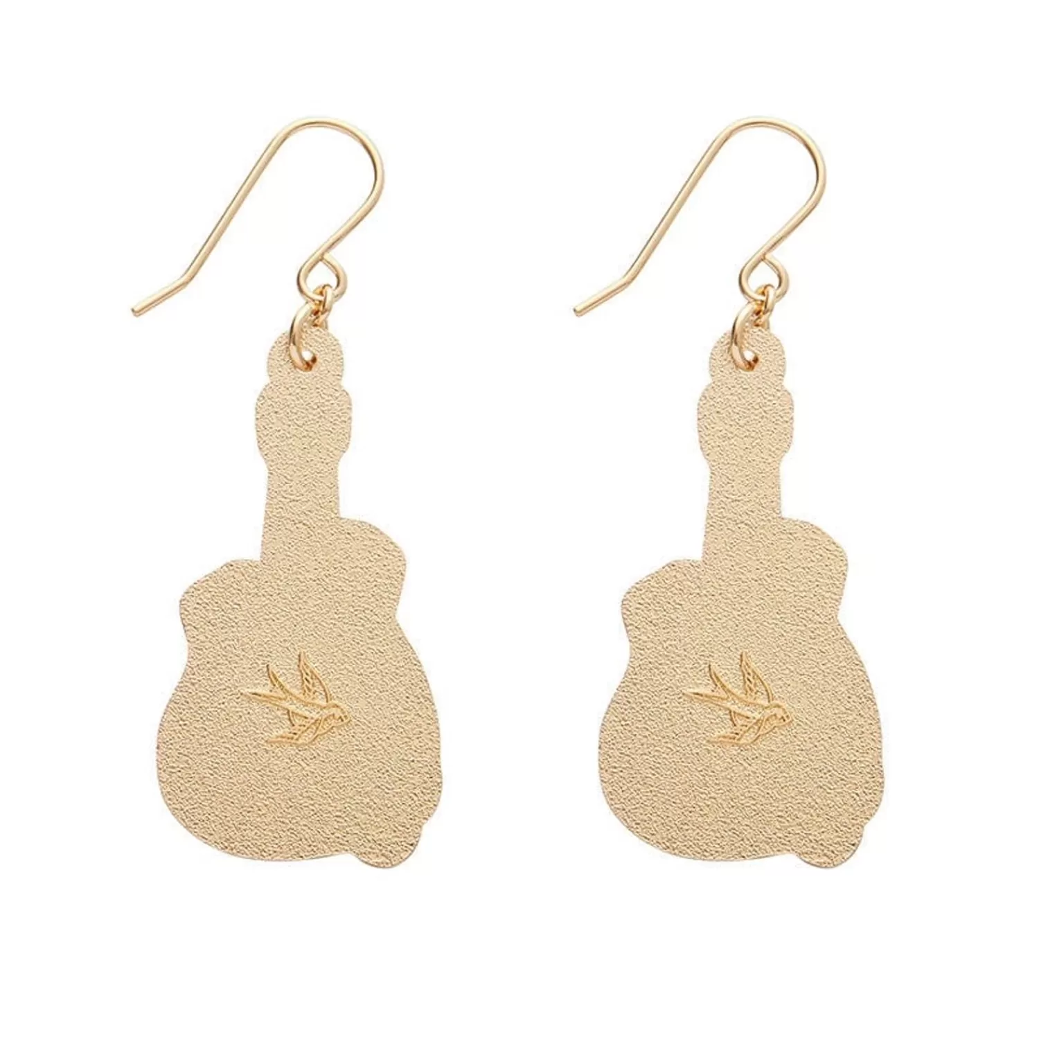 guitar_blues_enamel_drop_earrings_3.webp Guitar Blues Enamel Drop Earrings*Erstwilder Clearance