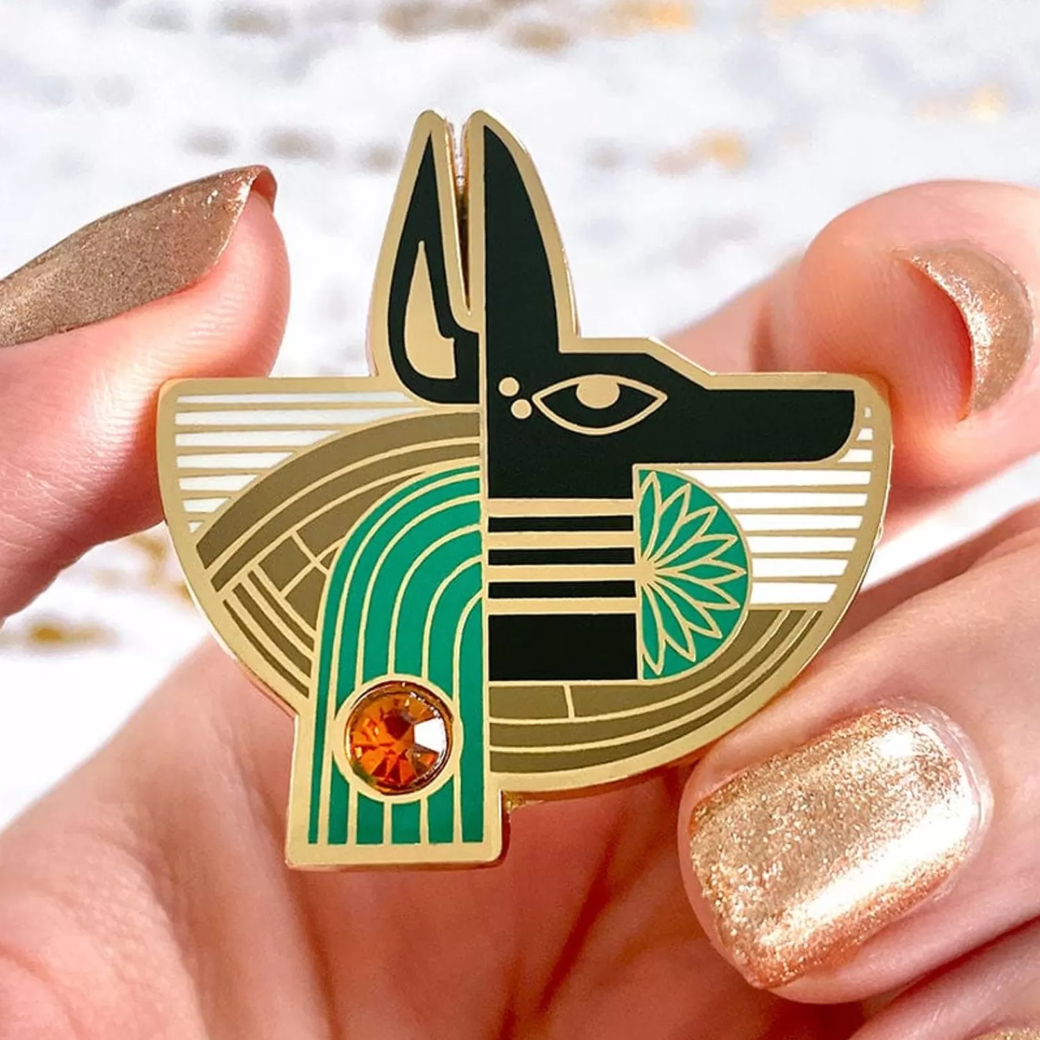 Master Of Secrets Anubis Enamel Pin*Erstwilder Sale