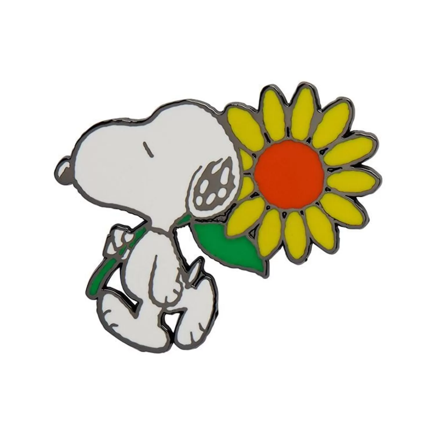 Snoopy'S Sunflower Enamel Pin*Erstwilder Outlet