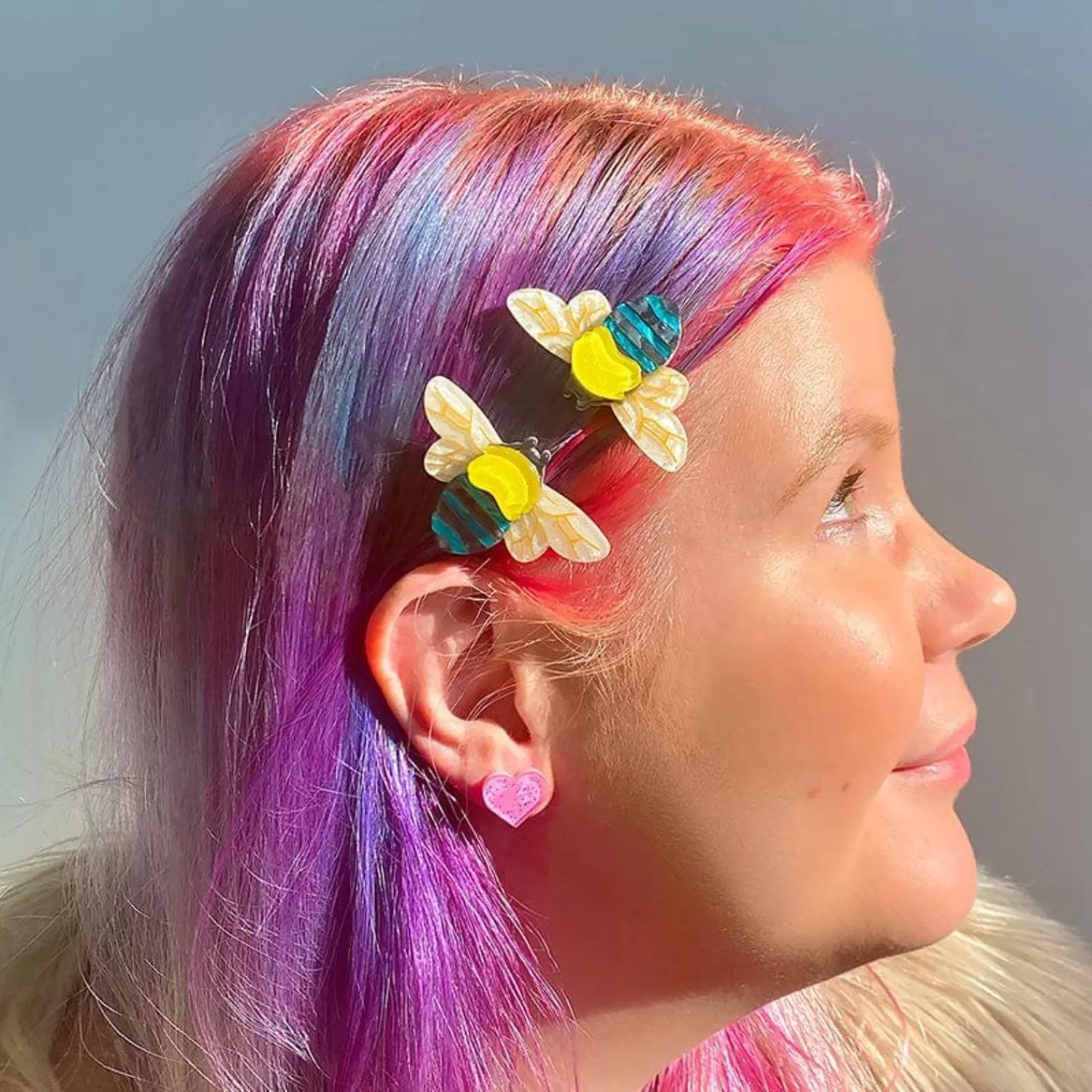 To Bee Or Not To Bee Hair Clips Set - 2 Piece*Erstwilder Hot