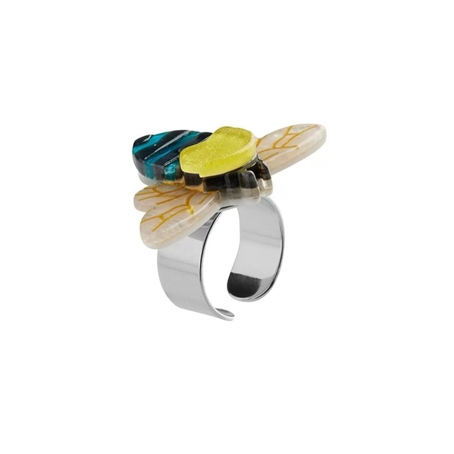 to_bee_or_not_to_bee_statement_ring_2.webp To Bee Or Not To Bee Statement Ring*Erstwilder Fashion