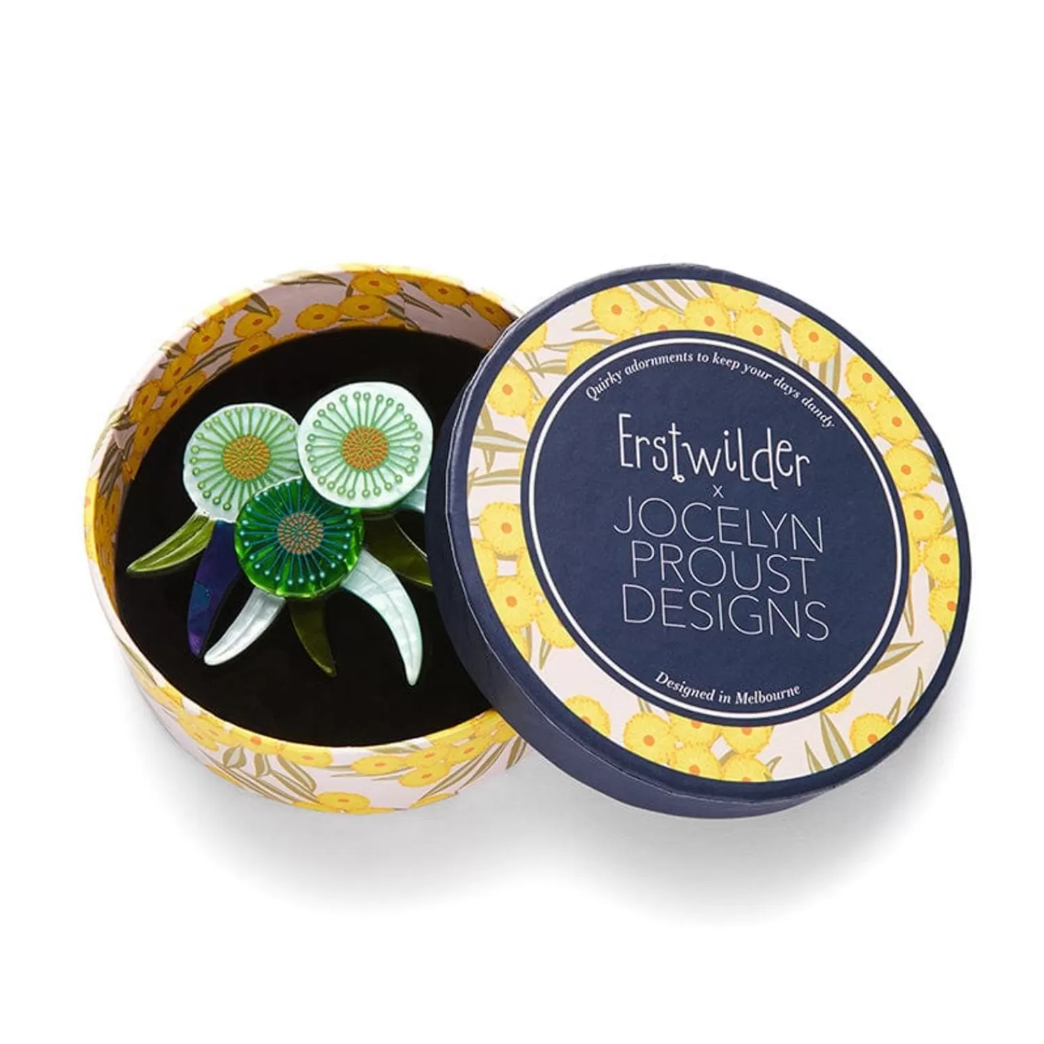 verdant_green_gum_brooch_4.webp Verdant Green Gum Brooch*Erstwilder New