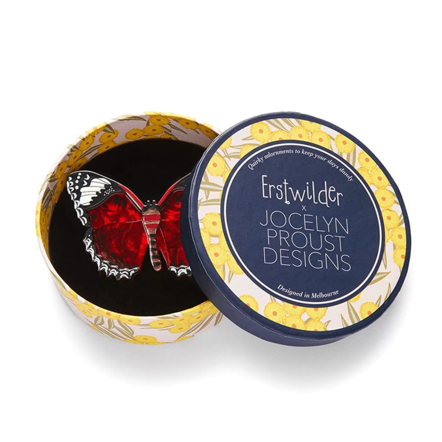 wings_laced_in_red_brooch_4.webp Wings Laced In Red Brooch*Erstwilder Fashion