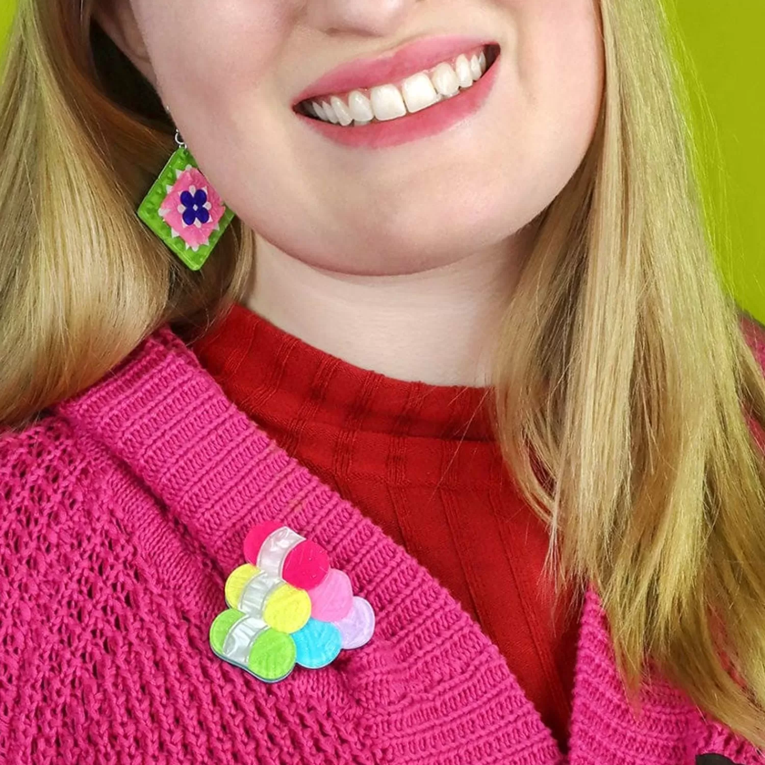 Yarn Spinner Brooch*Erstwilder New